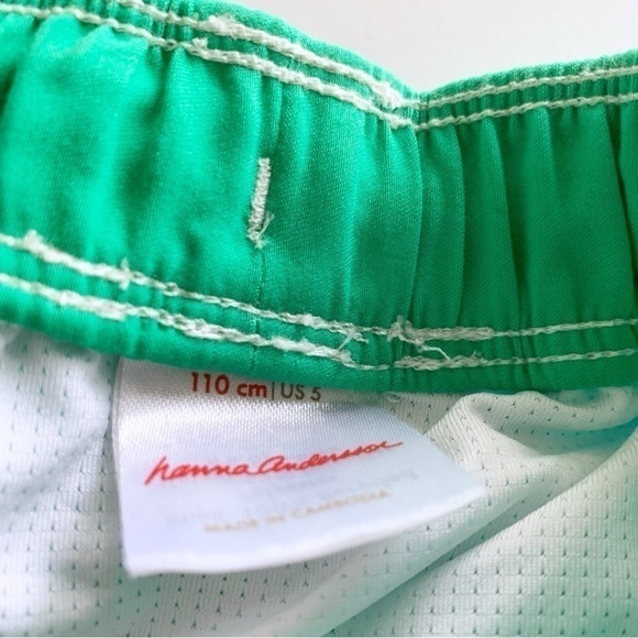 Hanna Andersson Boy Swim Trunks 5T 110 Cm 6 years 8 years - Picture 4 of 8